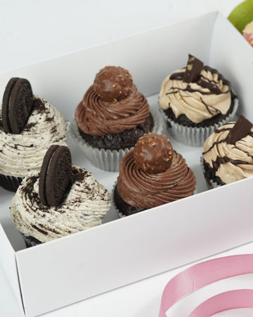 Choco-holic Cupcakes Box